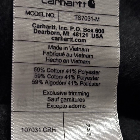 Carhartt Rain Defender Loose Fit Midweight 1889 Graphic Hoodie Men’s Size Med - Picture 12 of 12